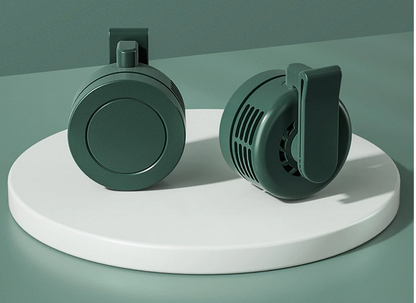 Portable Bladeless Clip-On Neck Fan, 360° Cooling, Silent Hands-Free Wearable Fan