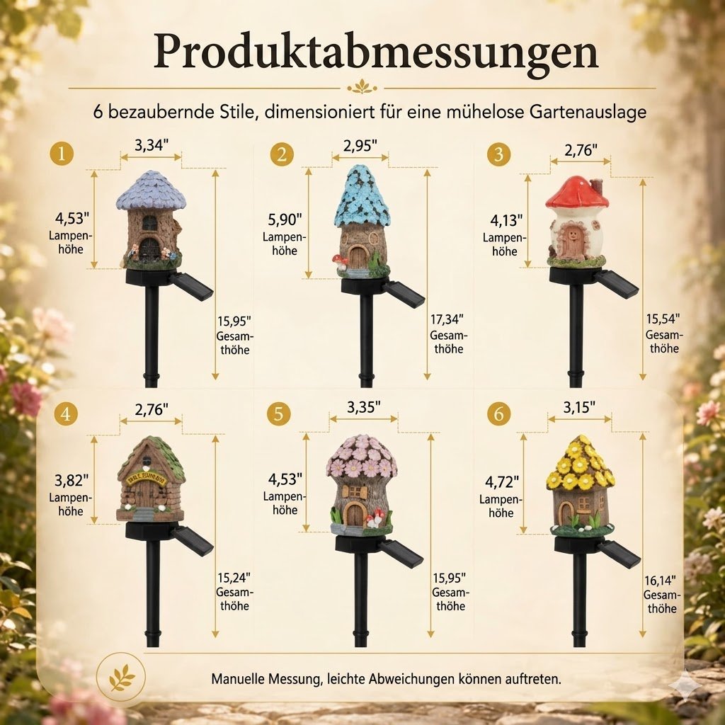 🍄✨ Turn Your Backyard Into An Enchanted Fairy Forest! Solar Mushroom Cottage Garden Light (49% OFF Today)💡