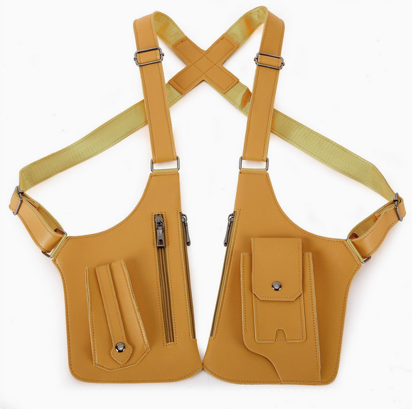 Adjustable Underarm Shoulder Bag, Unisex Multi-Pocket Tactical Chest Pack