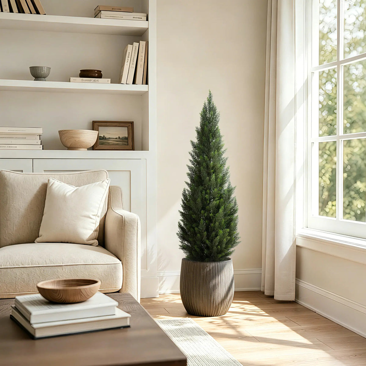 ✨UV Resistant Artificial Cypress Tree👇
