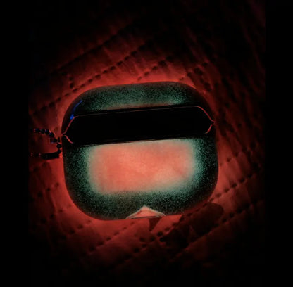 Luminous Quicksand Suitable For AirPods Shell 4 3 2 1 Pro 3 Pro 2/1 Suitable For Apple Earphone Cover Shock Absorption Enhanced Protection Cute Flash Luminous Dark Liquid Flash Funny Hard Clear Luminous Sand Earphone Case Detachable Keychain