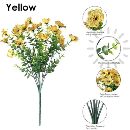 UV-resistant colorful artificial flowers