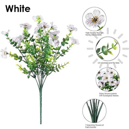 UV-resistant colorful artificial flowers