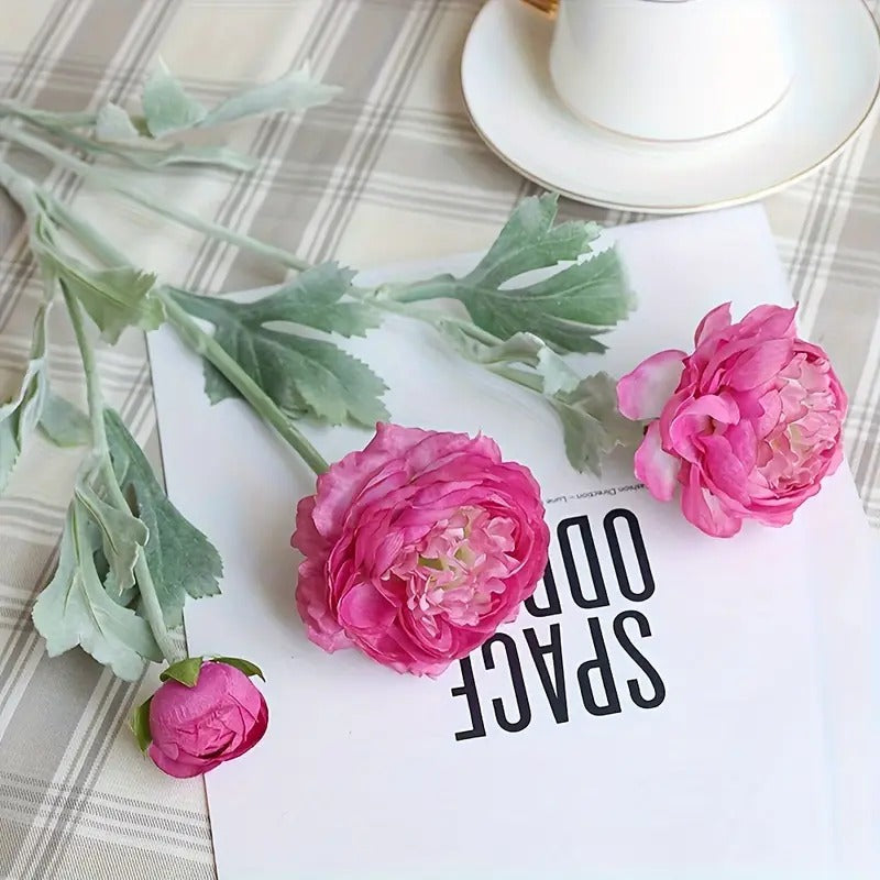 Artificial peony flower