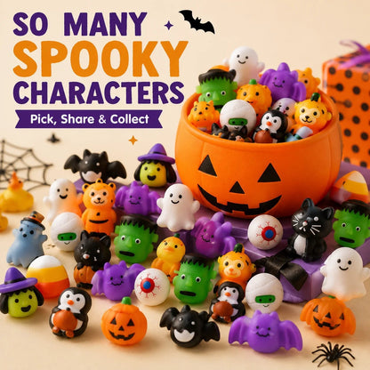 Halloween Stress-Relief Squeeze Toy Set