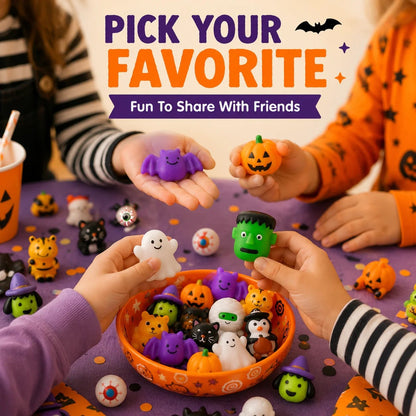 Halloween Stress-Relief Squeeze Toy Set