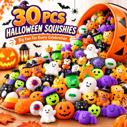 Halloween Stress-Relief Squeeze Toy Set