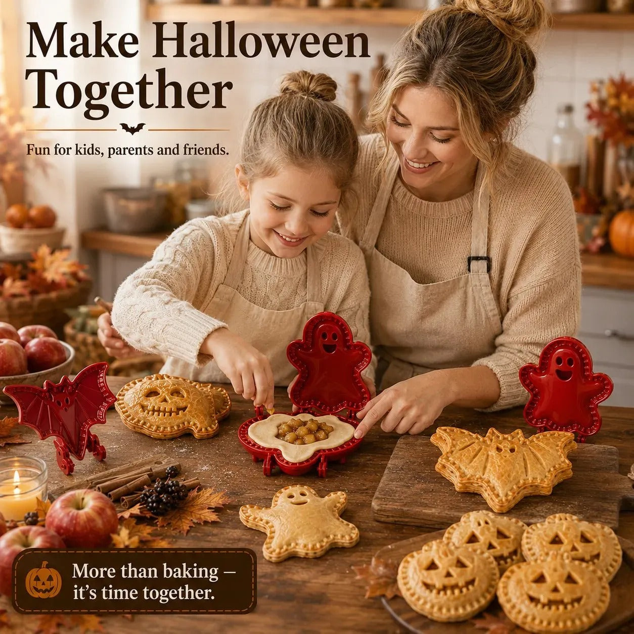 Halloween Mini Hand Pie Molds