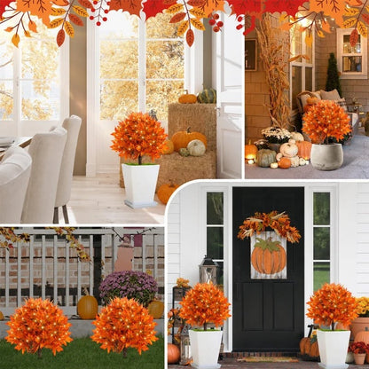 Artificial Light-Up Autumn Maple Tree