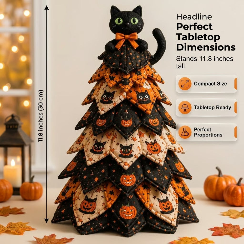 DIY Halloween-Themed Tree Sewing Kit