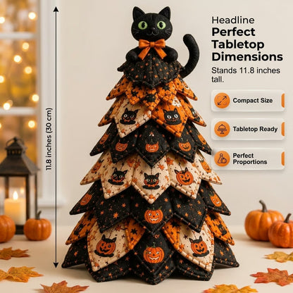 DIY Halloween-Themed Tree Sewing Kit