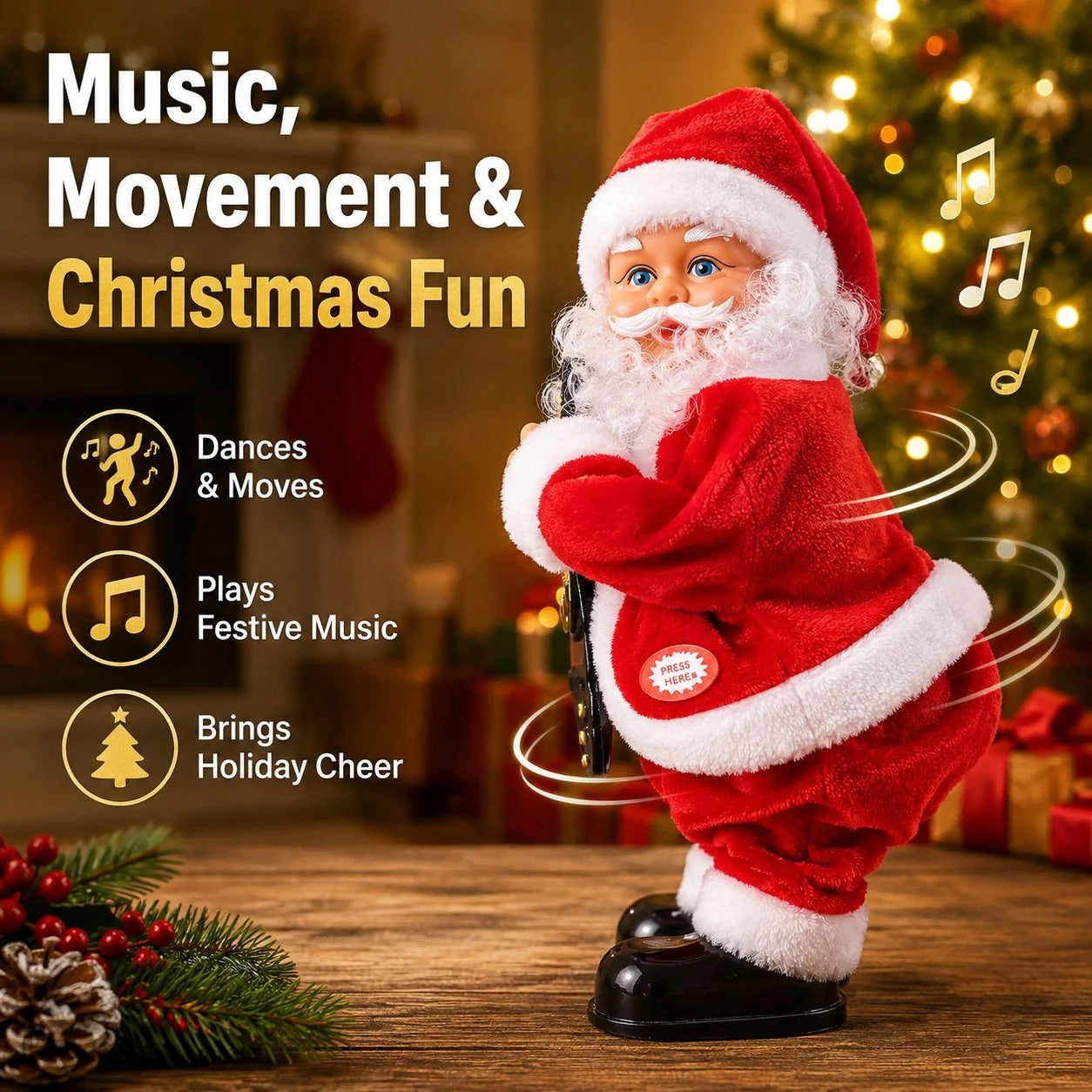 Christmas Decoration: Twerking Santa Claus
