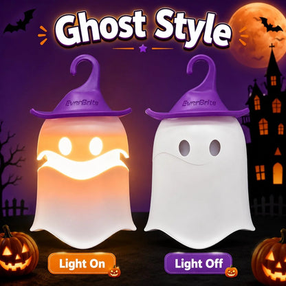 Halloween Pull-Up Light-Up Lantern CollectionGhost Pumpkin Skeleton