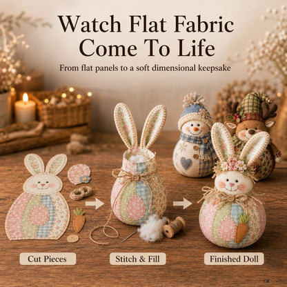 DIY Patchwork Doll Kit