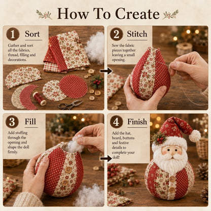 DIY Patchwork Doll Kit