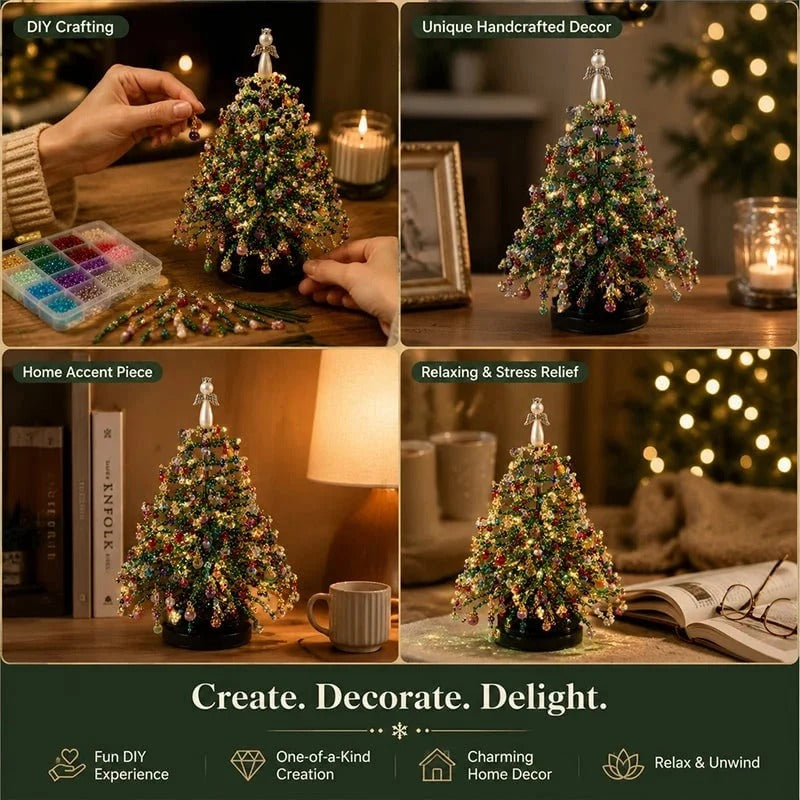 DIY Beaded Christmas Tree Kit
