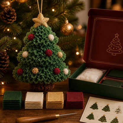 3D Fabric Christmas Ornament DIY Kit