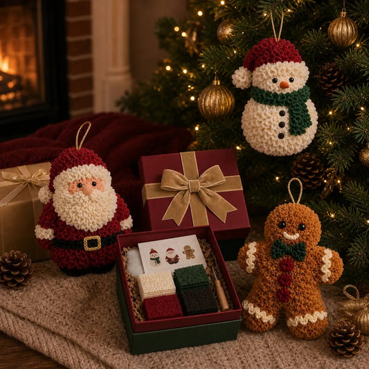 3D Fabric Christmas Ornament DIY Kit