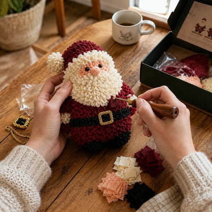 3D Fabric Christmas Ornament DIY Kit