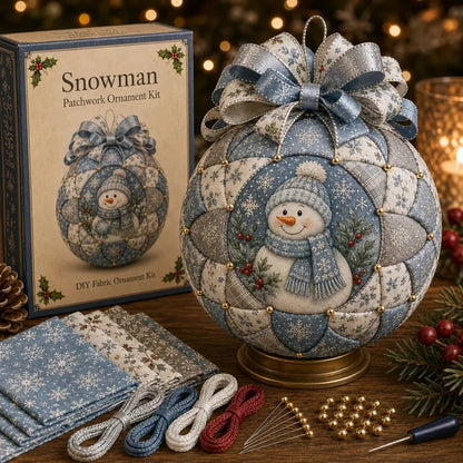 DIY Christmas Patchwork Decoration Kit