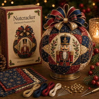 DIY Christmas Patchwork Decoration Kit