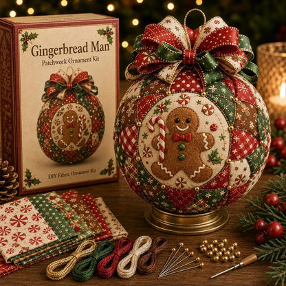 DIY Christmas Patchwork Decoration Kit