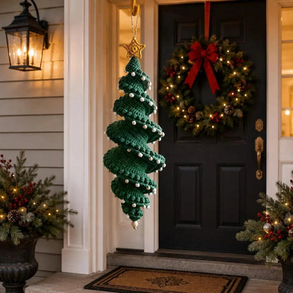 DIY Crochet Christmas Spiral Decoration Kit