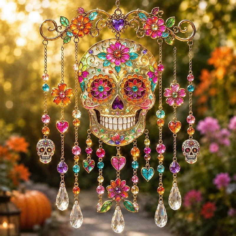 Halloween Sun Catcher Wind Chime