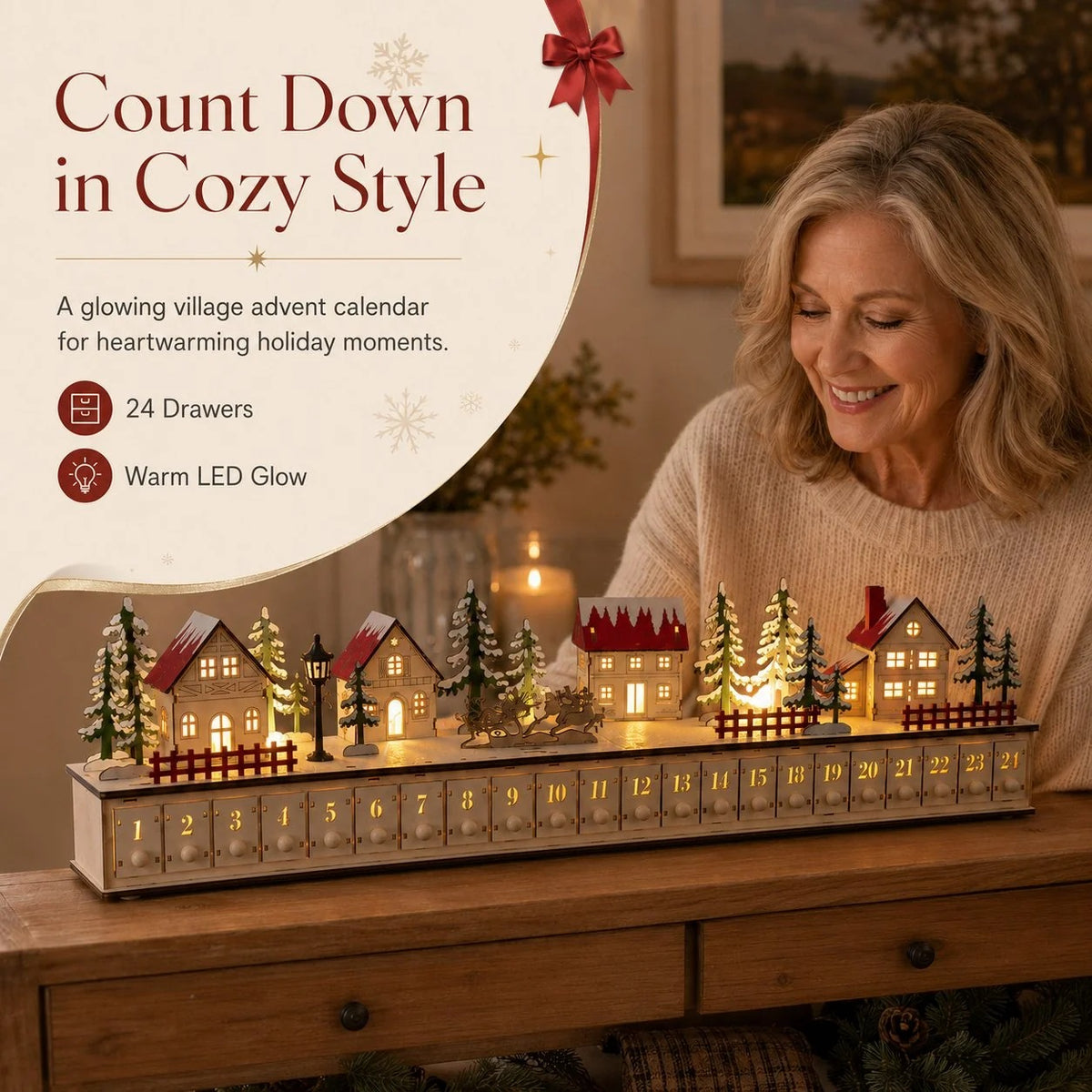 Christmas Village Advent Calendar