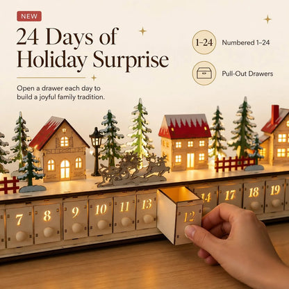 Christmas Village Advent Calendar