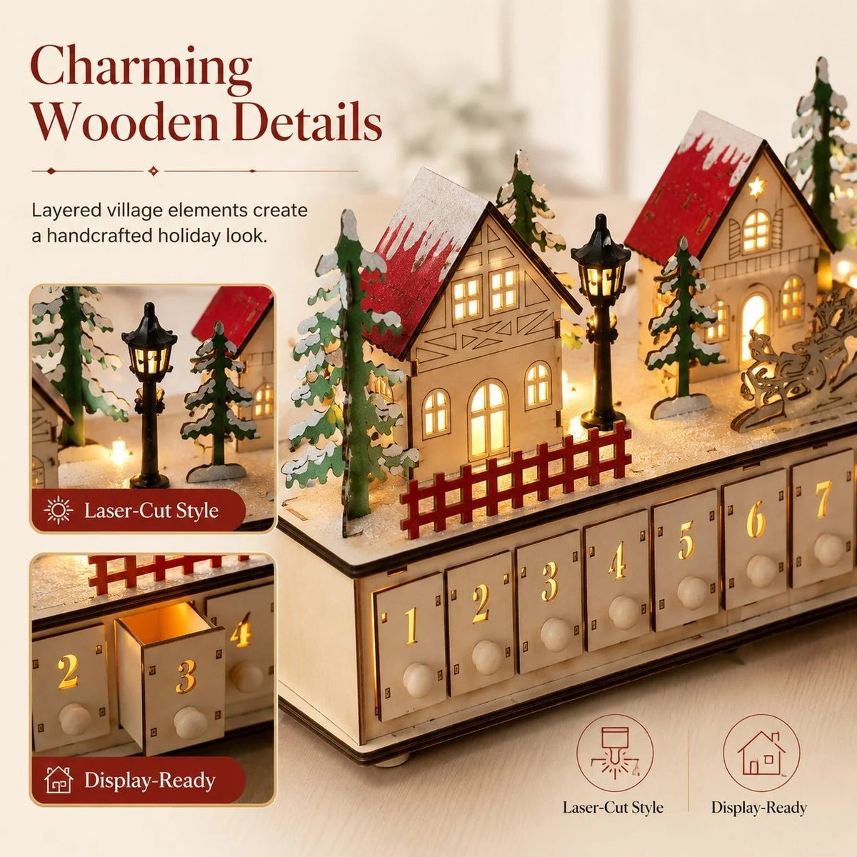 Christmas Village Advent Calendar