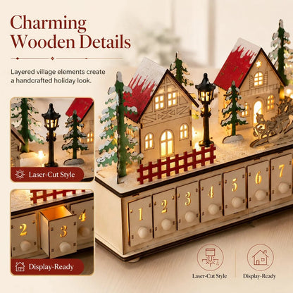 Christmas Village Advent Calendar