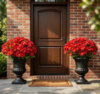 Artificial Sunset Chrysanthemum – Red
