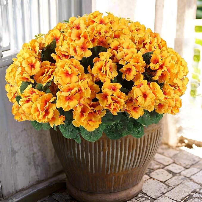 Last Day 60% OFF - Artificial Geranium Flowers For Outdoors