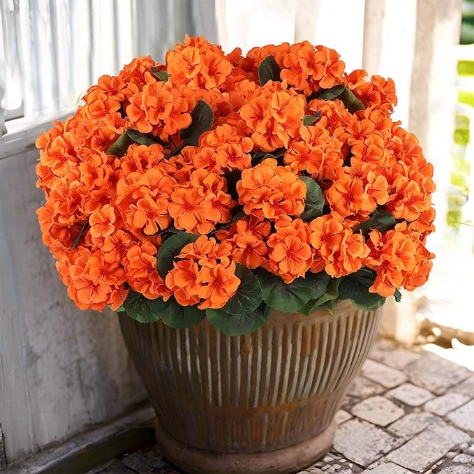 Last Day 60% OFF - Artificial Geranium Flowers For Outdoors