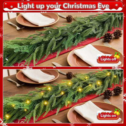 🔥Last Day 60% OFF🔥Real Touch Norfolk Pine Garland
