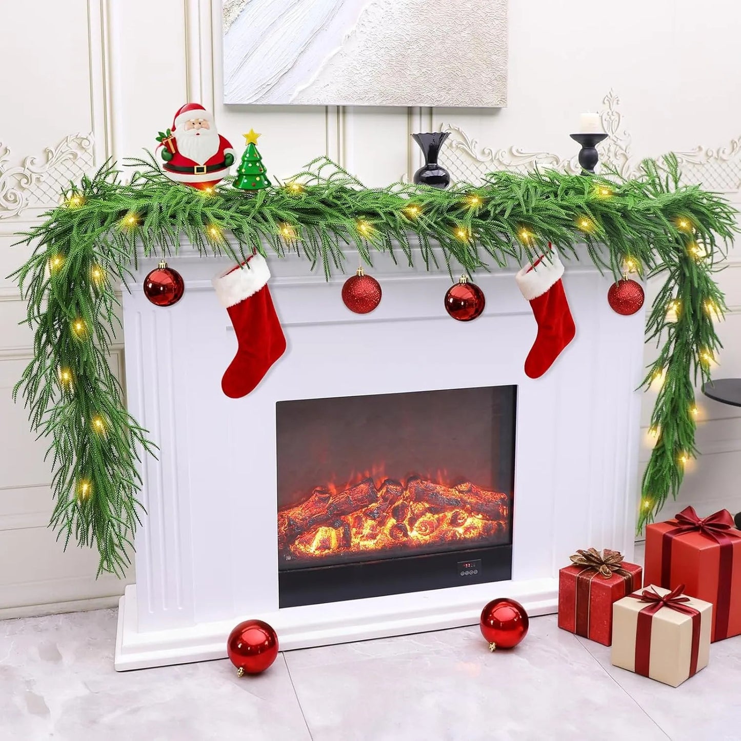 🔥Last Day 60% OFF🔥Real Touch Norfolk Pine Garland