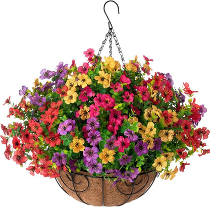 Upgraded High-grade Material 🌱 Rainproof Lifelike Artificial Flowers With UV-Shield Coating