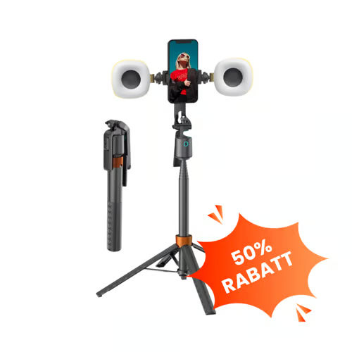 Intelligenter AI-Verfolgungs-Gimbal-Selfie-Stick