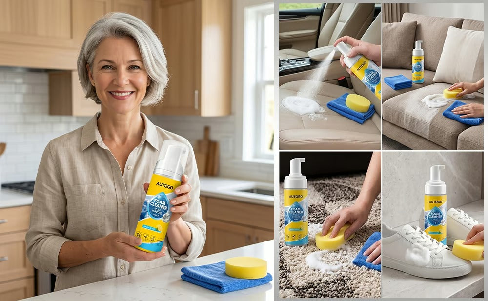 Professional Multi-Surface Bio-Enzyme Foam No-Rinse Cleaner