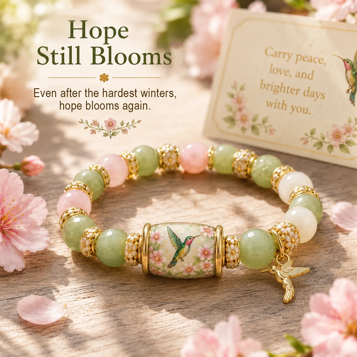 Love, Peace & Spring Blessings Limited Edition Bracelet