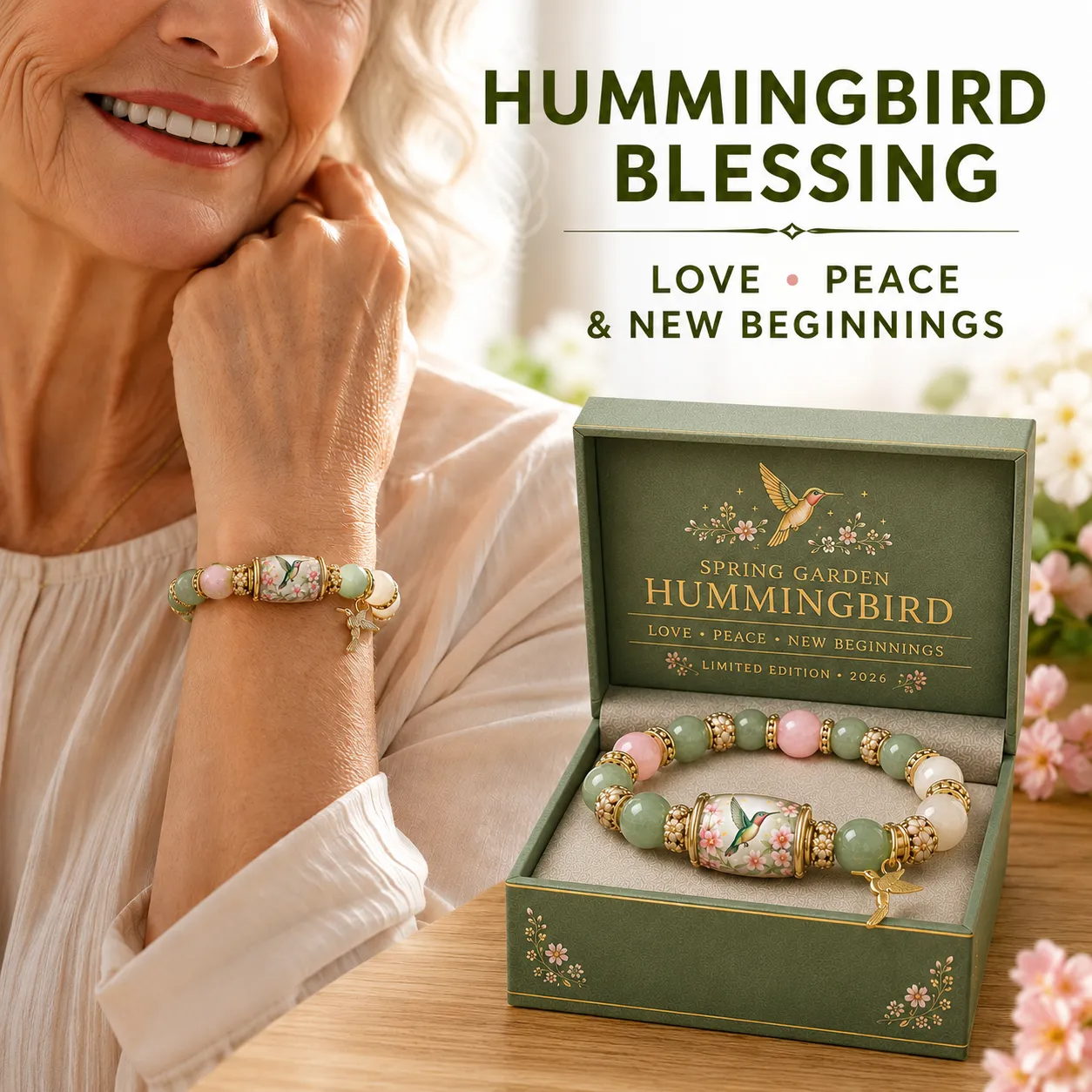 Love, Peace & Spring Blessings Limited Edition Bracelet
