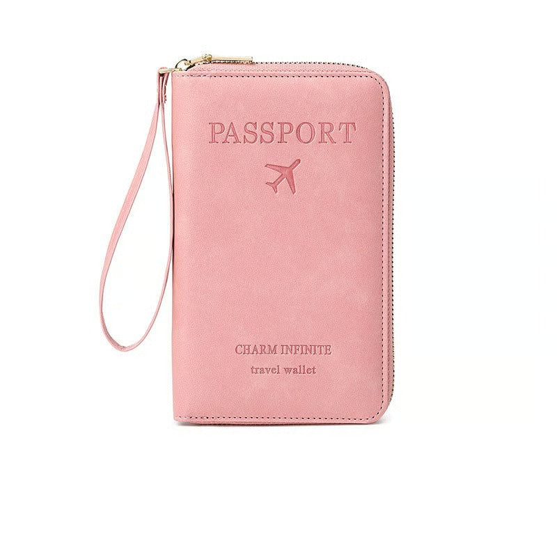 RFID Blocking Long Passport Wallet