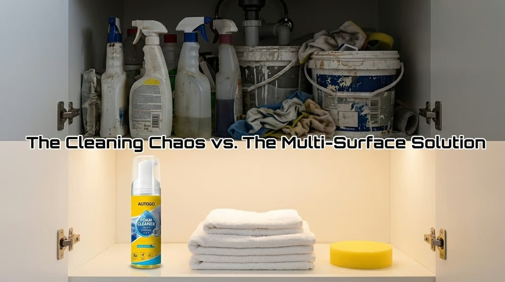 Professional Multi-Surface Bio-Enzyme Foam No-Rinse Cleaner