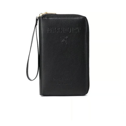 RFID Blocking Long Passport Wallet
