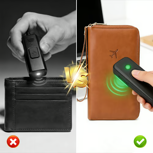 RFID Blocking Long Passport Wallet