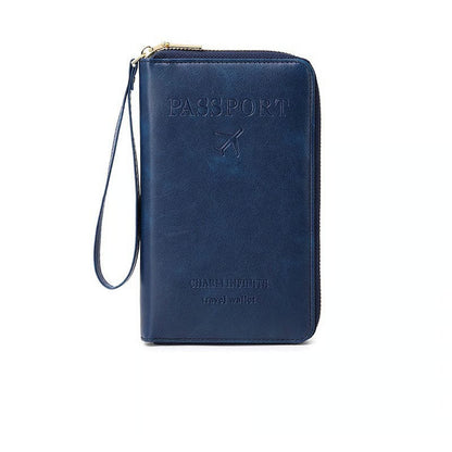 RFID Blocking Long Passport Wallet