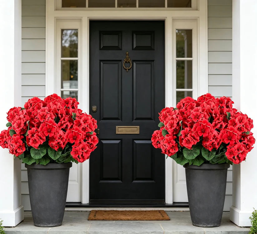 Last Day 60% OFF - Artificial Geranium Flowers For Outdoors