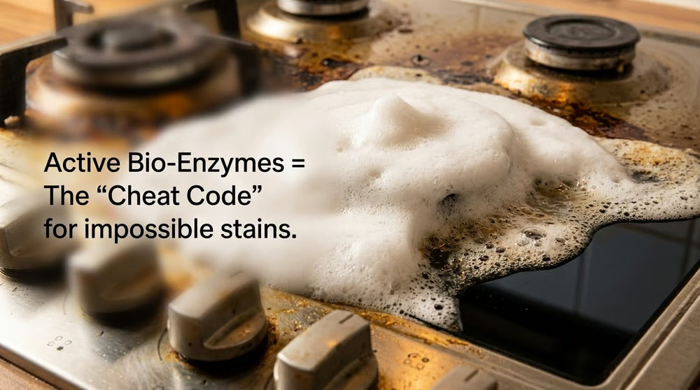 Professional Multi-Surface Bio-Enzyme Foam No-Rinse Cleaner