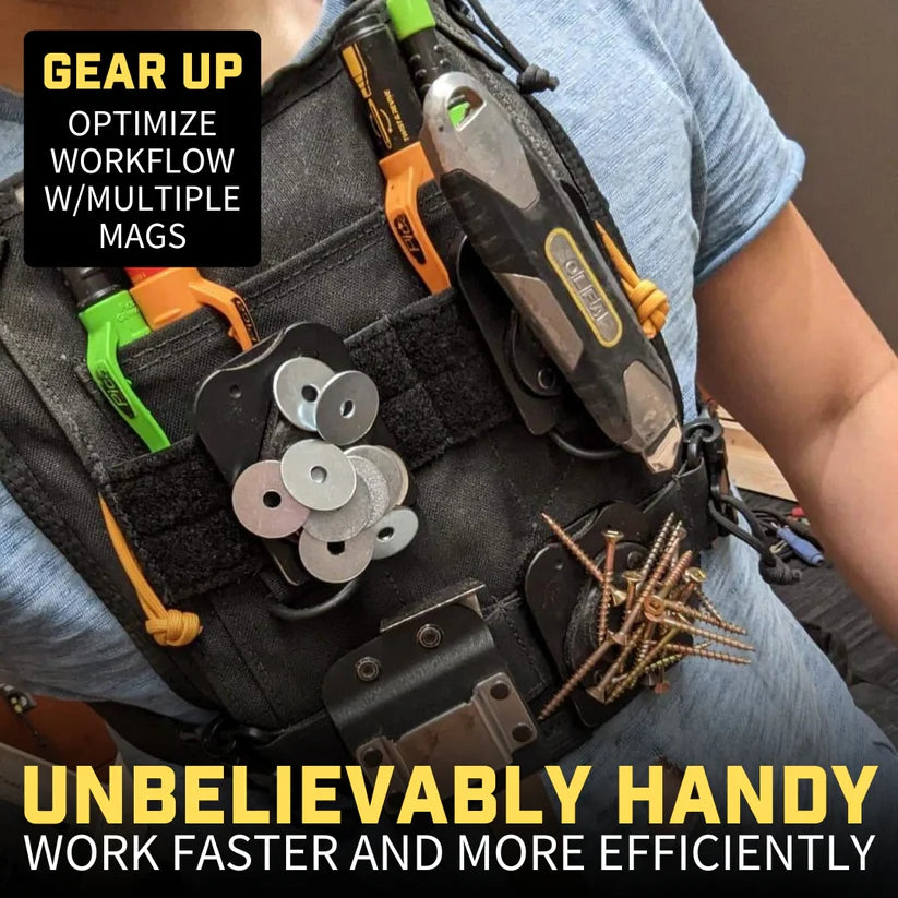 Magnetic Tool and Hardware Holder